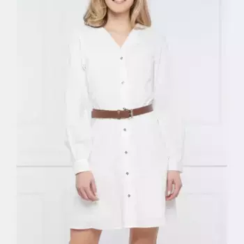 Платье с поясом Michael Kors, белый