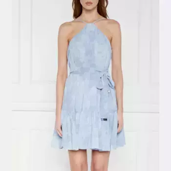 Платье с поясом Michael Kors, синий
