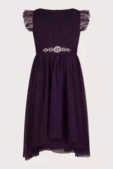 Платье с поясом Пенелопы Monsoon, фиолетовый