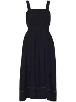 Платье с поясом Proenza Schouler White Label, черный