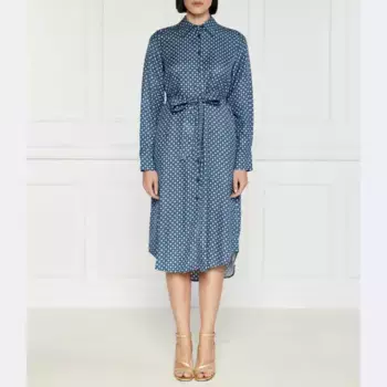 Платье с поясом Tommy Hilfiger, синий