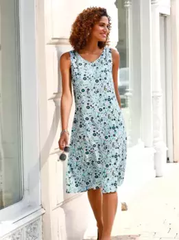 Платье с принтом Classic Basics "Платье", белый