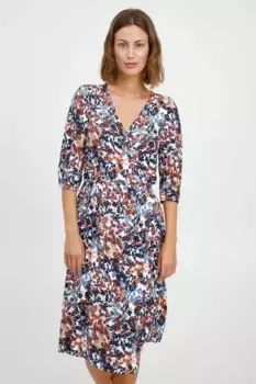 Платье с принтом Fransa " Fransa FRCAHAVIS 5 Dress - 20609647", цвет Potting Soil Mi
