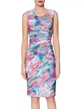 Платье с принтом Gina Bacconi Asha, разноцветный