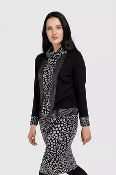 Платье с принтом Helmidge, черный