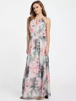 Платье с принтом «Лола» Guess Factory, цвет hawaiian floral pink prin