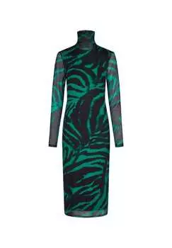 Платье с принтом Marc Aurel, зеленый