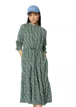 Платье с принтом Marc O'Polo DENIM "из LENZING ECOVERO", синий