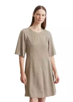 Платье с принтом Marc O'Polo "из LENZING ECOVERO", бежевый