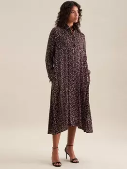 Платье с принтом Seidensticker, черный