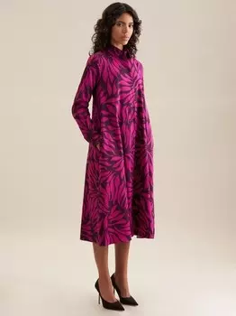 Платье с принтом Seidensticker, фиолетовый