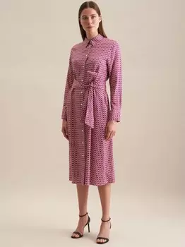 Платье с принтом Seidensticker, фиолетовый