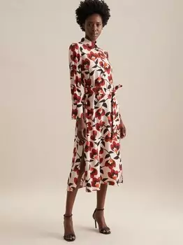 Платье с принтом Seidensticker, красный