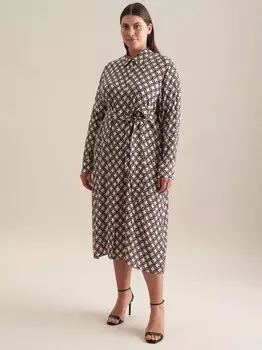 Платье с принтом Seidensticker, мультиколор