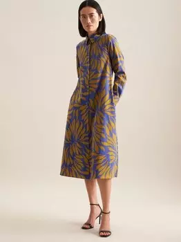 Платье с принтом Seidensticker, желтый