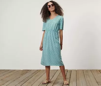 Платье с принтом Tchibo