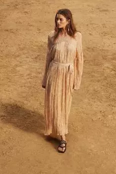 Платье с принтом ZARA, цвет Printed