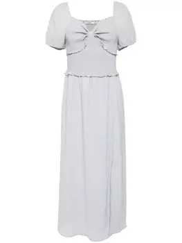 Платье с присборенной отделкой b+ab, синий