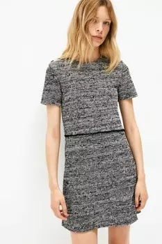Платье с пуговицами H&M, черный