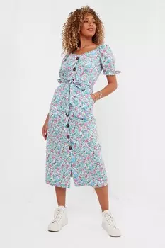 Платье с пуговицами Penny Joe Browns, синий