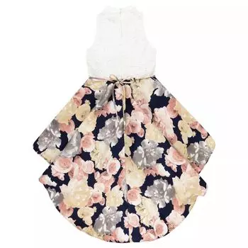 Платье с пышной юбкой и кружевом с цветочным принтом для девочек 4–16 лет Speechless Speechless