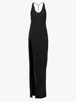 Платье с разрезами JW Anderson, черный