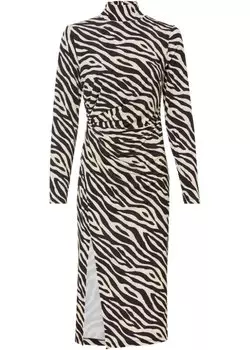 Платье с разрезом Bodyflirt Boutique, черный