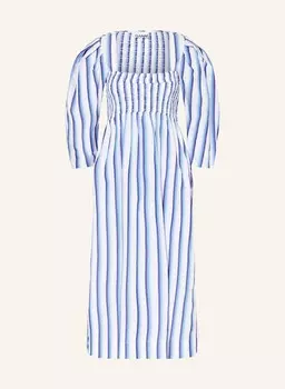 Платье с рукавами 3/4 Ganni, синий