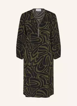 Платье с рукавами 3/4 и драгоценными камнями Joseph Ribkoff, черный