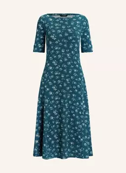 Платье с рукавами 3/4 Lauren Ralph Lauren, синий
