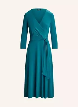 Платье с рукавами 3/4 LAUREN RALPH LAUREN, цвет PETROL