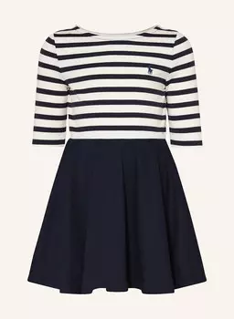 Платье с рукавами 3/4 Polo Ralph Lauren, синий