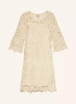 Платье с рукавами 3/4 Rouge Vila, экрю