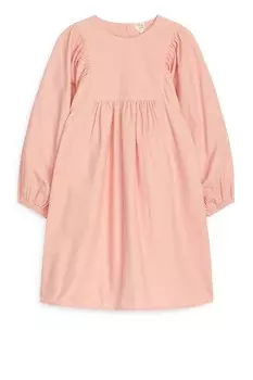 Платье с рюшами Arket, розовый