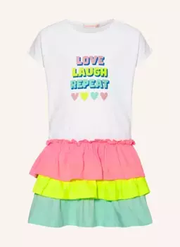 Платье с рюшами Billieblush, белый