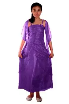 Платье с шалью Cinda, синий