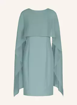 Платье с шифоновым палантином Apart, зеленый