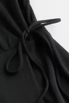 Платье с трансфером H&M, черный