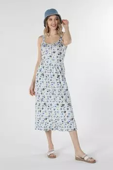 Платье с узорами Colin'S, зеленый