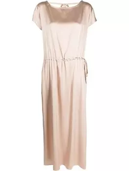 Платье с V-образным вырезом на спине Alysi, нейтральный цвет