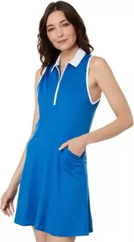 Платье с воланами на спине-борцовке Callaway, цвет Baleine Blue