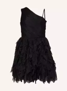 Платье с воланами S.Oliver Red, черный