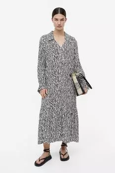 Платье с воротником H&M