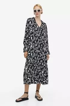 Платье с воротником H&M