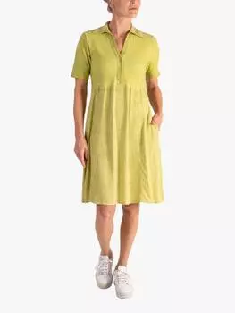 Платье с воротником из джерси chesca, цвет Lime