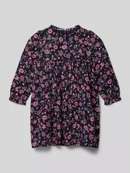 Платье с воротником-стойкой Happy Girls