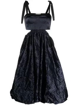 Платье с вырезами Ulla Johnson, синий