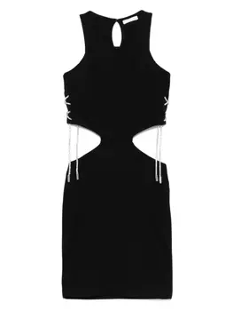 Платье с вырезом Miss Grant Kids, черный