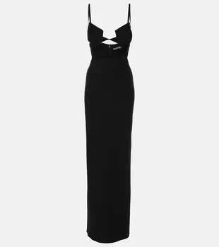 Платье с вырезом Nensi Dojaka, черный