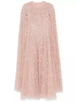 Платье с вырезом в форме сердца Needle & Thread, розовый